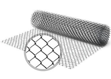 Сетка рабица 50x50 оцинкованная, диаметр d=1,6мм  